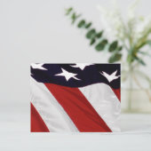 Unsere Flagge Postkarte (Stehend Vorderseite)