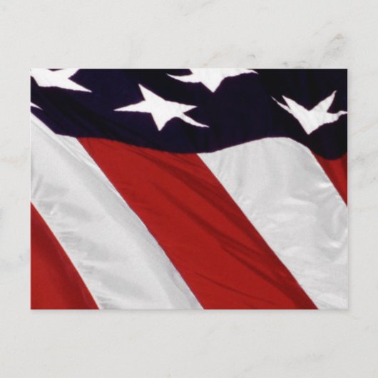 Unsere Flagge Postkarte (Vorderseite)