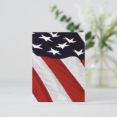 Unsere Flagge Postkarte (Stehend Vorderseite)