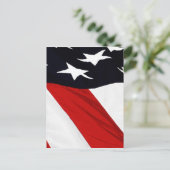 Unsere Flagge Postkarte (Stehend Vorderseite)