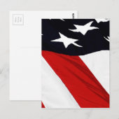 Unsere Flagge Postkarte (Vorne/Hinten)