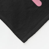 Unsere Flock Rocks Flamingo Matching Familienurlau Fleecedecke (Ecke)