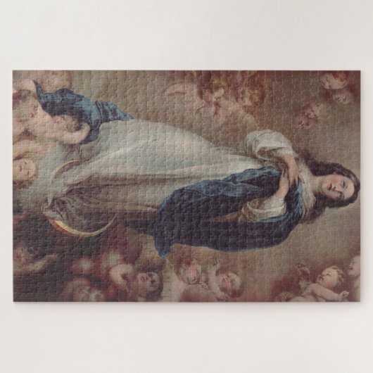 Unsere Frau der unakulaten Empfängnis Puzzle (Horizontal)