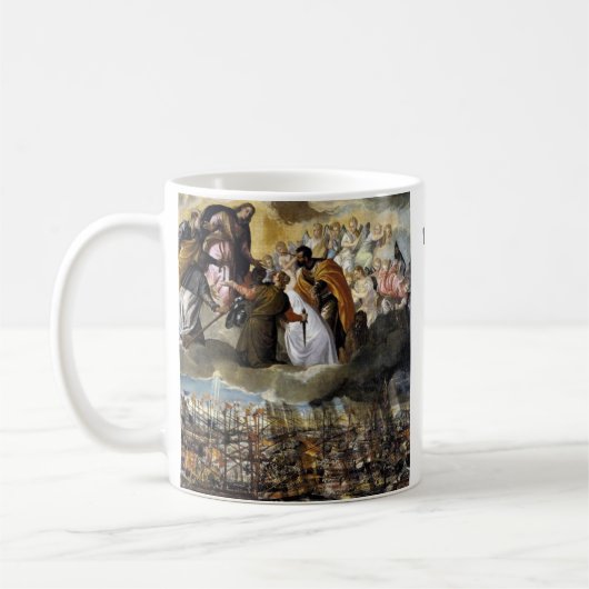 Unsere Frau des Sieges Kaffeetasse (Links)