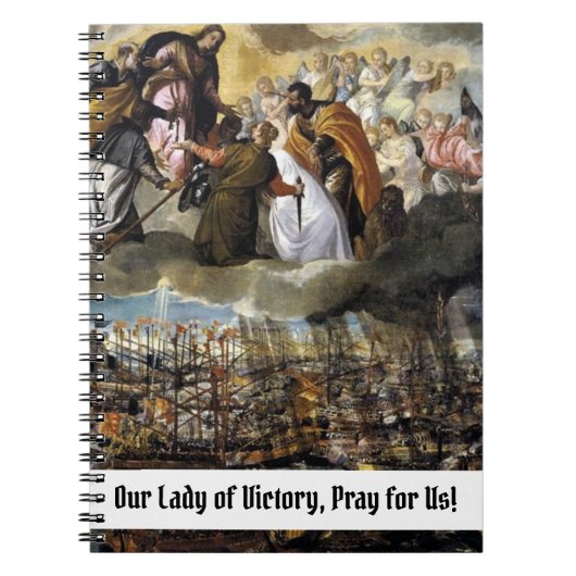 Unsere Frau des Sieges Notizblock (Vorderseite)