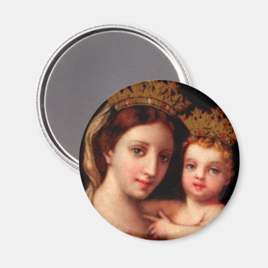 Unsere Frau des Vertrauens Magnet (Vorderseite/Rückseite)