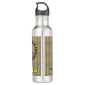 Unsere Frau Mary, Hilfe von Christen Edelstahlflasche (Rückseite)