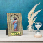 Unsere Frau Mary, Hilfe von Christen Fotoplatte (Seite)