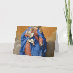 Unsere Frau vom Rosenkranz Karte