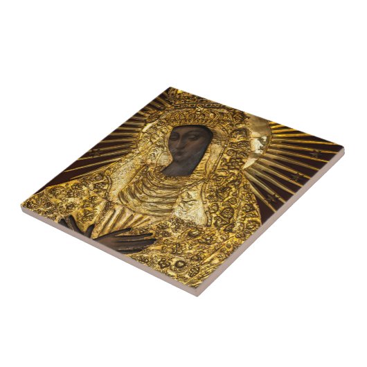 Unsere Frau vom Tor der Morgenröte Litauen Fliese (Seite)