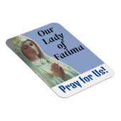 Unsere Frau von Fatima Magnet (Rechte Seite)