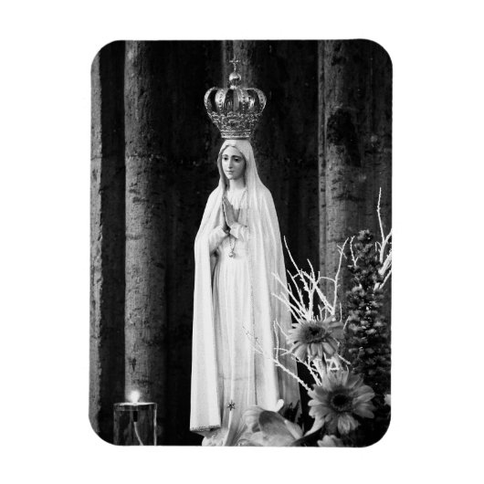 Unsere Frau von Fatima Magnet (Vertikal)