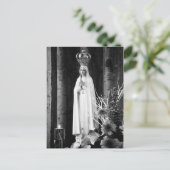 Unsere Frau von Fatima Postkarte (Stehend Vorderseite)