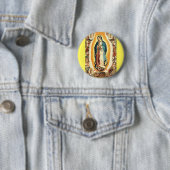 Unsere Frau von Guadalupe Button (Beispiel)