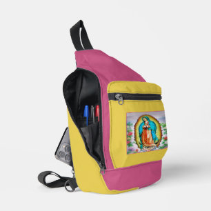 Unsere Frau von Guadalupe Crossbody Bag