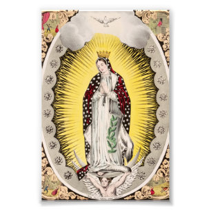 Unsere Frau von Guadalupe Fotodruck