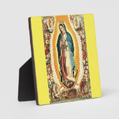 Unsere Frau von Guadalupe Fotoplatte (Vorderseite)