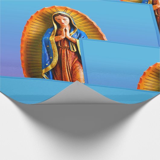 Unsere Frau von Guadalupe Geschenkpapier (Ecke)