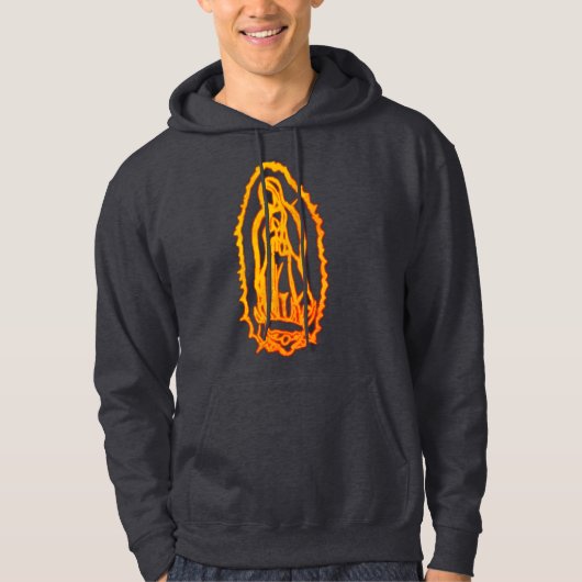 Unsere Frau von Guadalupe Hoodie (Vorderseite)