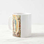 Unsere Frau von Guadalupe Kaffeetasse (Vorderseite Links)
