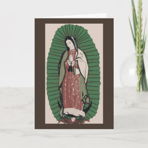 Unsere Frau von Guadalupe Karte