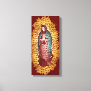 Unsere Frau von Guadalupe Leinwanddruck