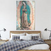 Unsere Frau von Guadalupe Leinwanddruck (Insitu (Schlafzimmer))