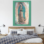 Unsere Frau von Guadalupe Leinwanddruck (Insitu (Schlafzimmer))