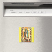 Unsere Frau von Guadalupe Magnet (In Situ (Geschirrspüler))