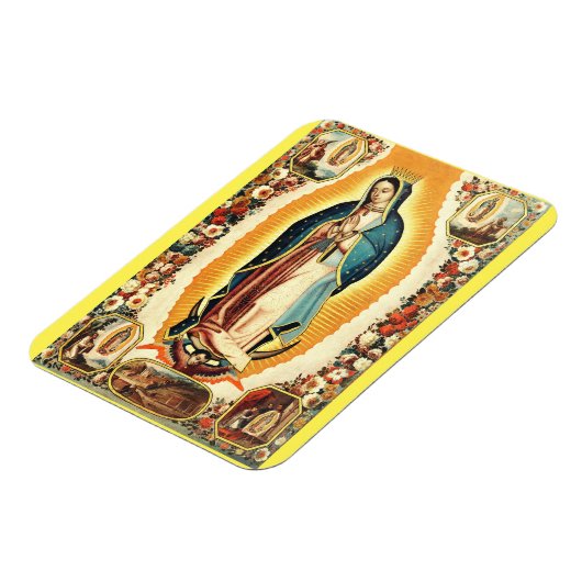 Unsere Frau von Guadalupe Magnet (Linke Seite)