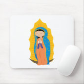 Unsere Frau von Guadalupe Mousepad (Mit Mouse)