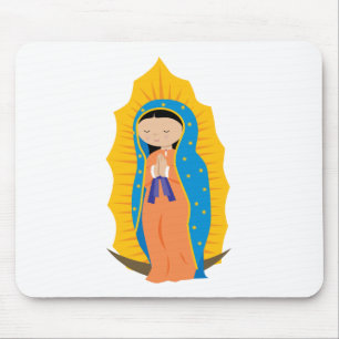 Unsere Frau von Guadalupe Mousepad
