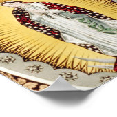 Unsere Frau von Guadalupe Poster (Ecke)