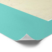 Unsere Frau von Guadalupe Poster (Ecke)