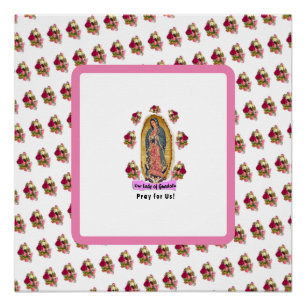 Unsere Frau von Guadalupe Poster