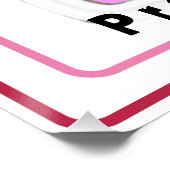 Unsere Frau von Guadalupe Poster (Ecke)