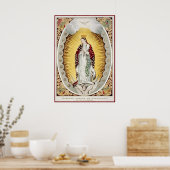 Unsere Frau von Guadalupe Poster (Küche)