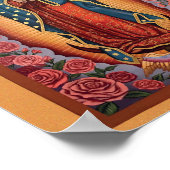 Unsere Frau von Guadalupe Poster (Ecke)