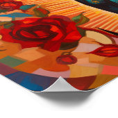 Unsere Frau von Guadalupe Poster (Ecke)