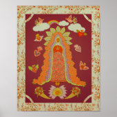 Unsere Frau von Guadalupe Poster (Vorne)