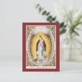 Unsere Frau von Guadalupe Postkarte (Stehend Vorderseite)