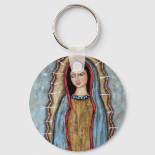 Unsere Frau von Guadalupe Schlüsselanhänger