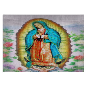 Unsere Frau von Guadalupe Schneidebrett