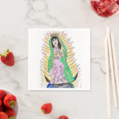 Unsere Frau von Guadalupe Serviette (Beispiel)
