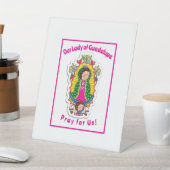 Unsere Frau von Guadalupe Sockelschild (In SItu)