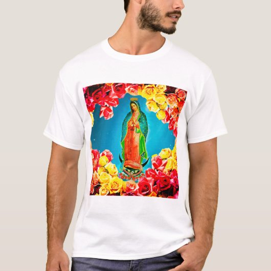 Unsere Frau von Guadalupe T-Shirt (Vorderseite)