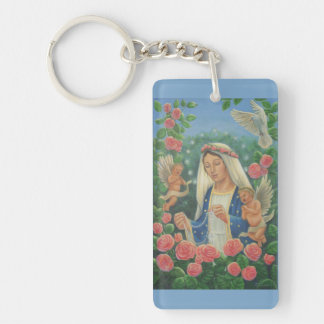 "Unsere Frau von Rosary" von Jenny McLaughlin Schlüsselanhänger