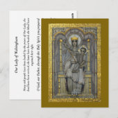 Unsere Frau von Walsingham Postkarte (Vorne/Hinten)