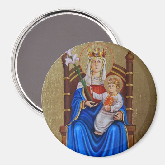Unsere Frau Walsingham Magnet (Vorderseite/Rückseite)