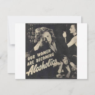 Unsere Frauen werden Alkoholiker!